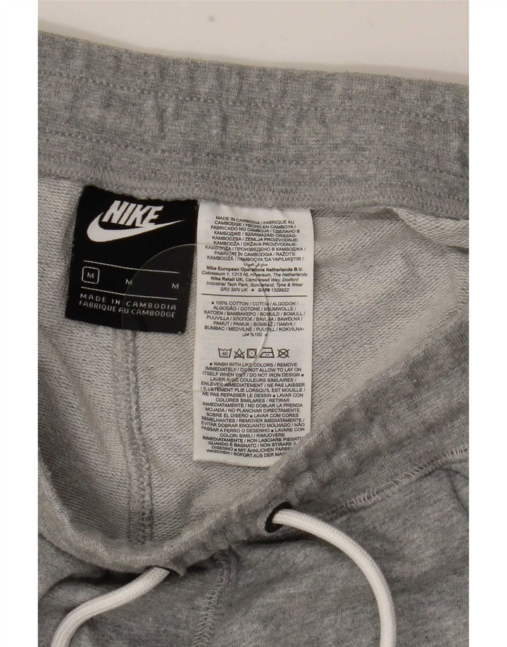 Nike Herren-Sportshorts mit Grafik, mittelgrau gefleckte Baumwolle