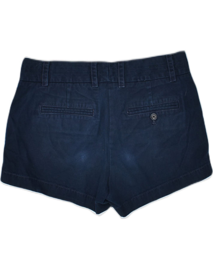 J. CREW Womens Chino Shorts W30 Medium Navy Blue Cotton | Vintage | Thrift | Second-Hand | Used Clothing | Messina Hembry 