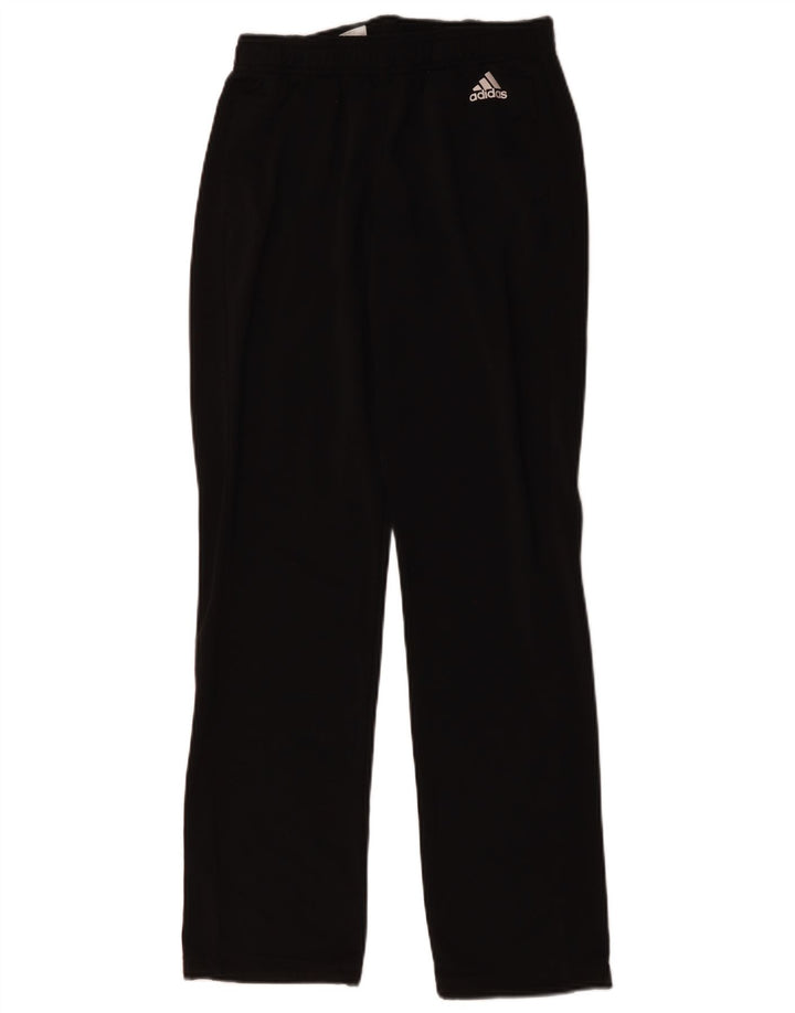 ADIDAS Damen Trainingshose UK 6 XS Schwarz Polyester