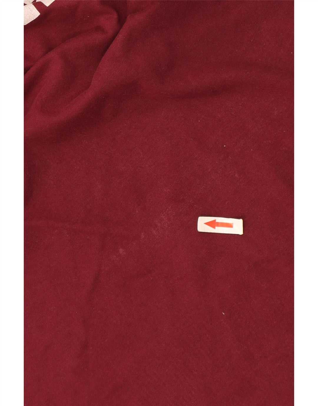 Converse Herren T-Shirt mit Grafik, groß, Burgunderrot, Baumwolle
