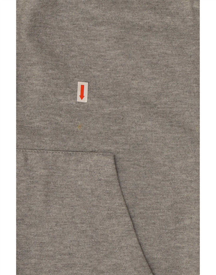 Kangol Herren-Kapuzenpullover mit Reißverschluss, Größe L, Grau