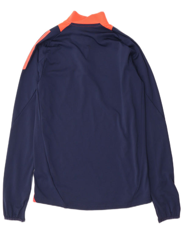 ADIDAS Jungen Manchester United Pullover-Trainingsanzug-Oberteil, 15–16 Jahre, Marineblau