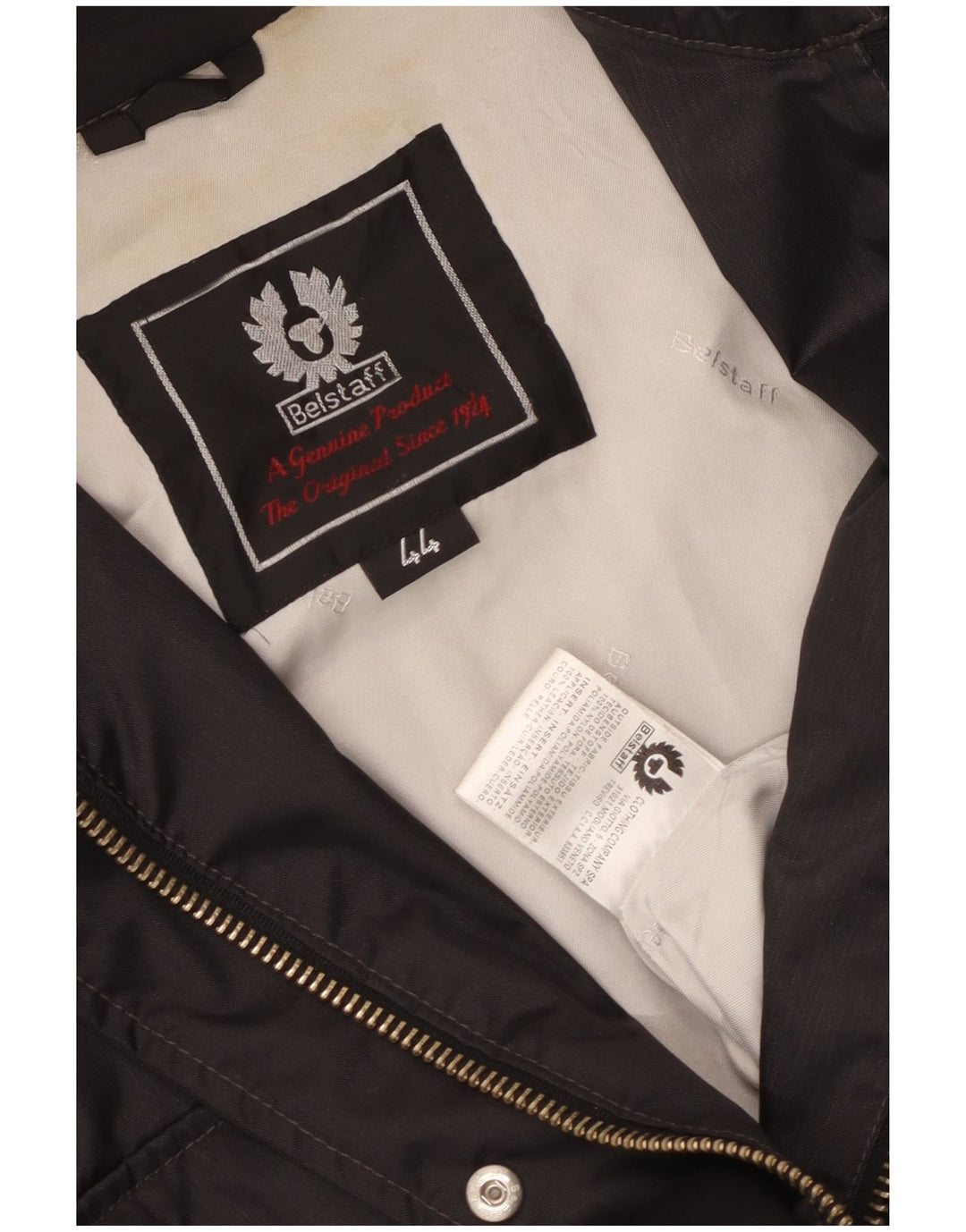 Belstaff Damen Utility-Jacke IT 44 Mittelschwarzes Nylon