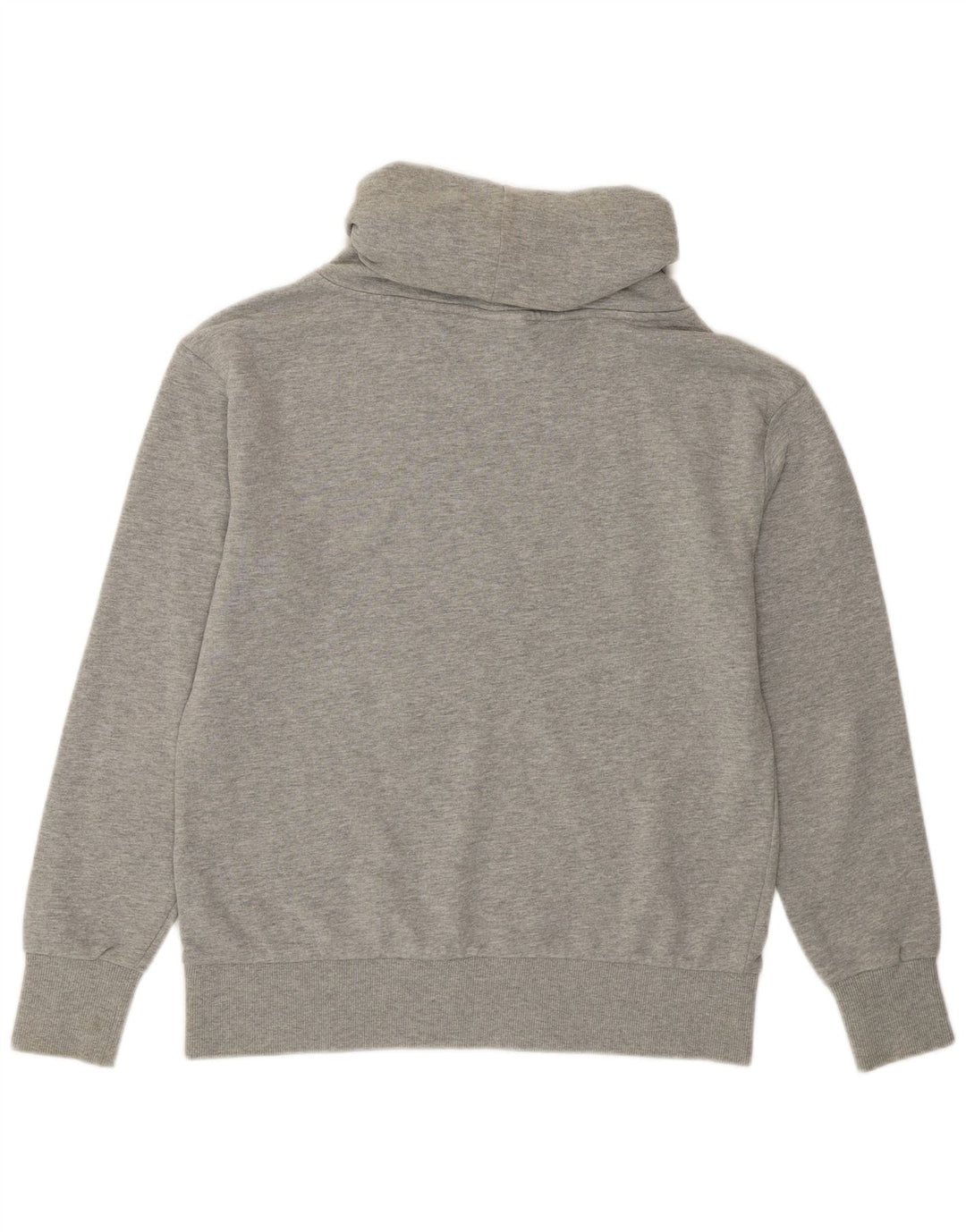 DIADORA Damen-Sweatshirt mit Rollkragen, UK 14, Mittelgrau