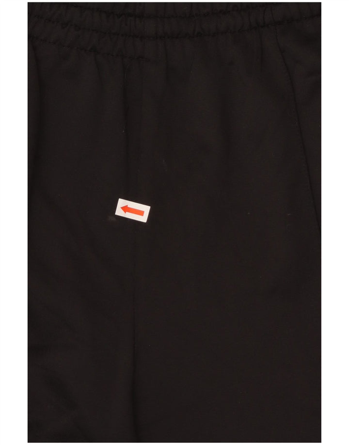 Kappa Herren-Trainingshose mit Grafik, Mittelschwarz, Farbblock-Polyester