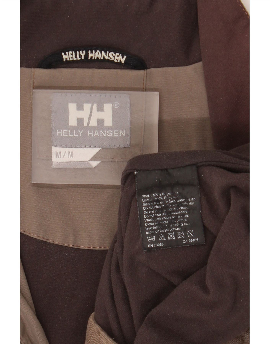 Helly Hansen Herren Bomberjacke UK 38 Mittelbraunes Polyamid