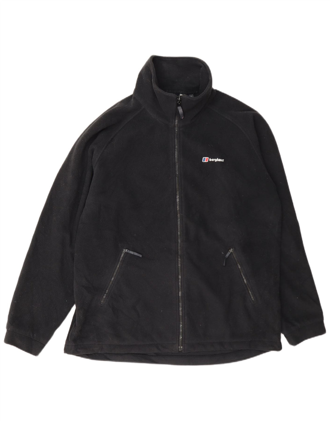 Berghaus Herren Fleecejacke UK 40 Large Schwarz Polyester