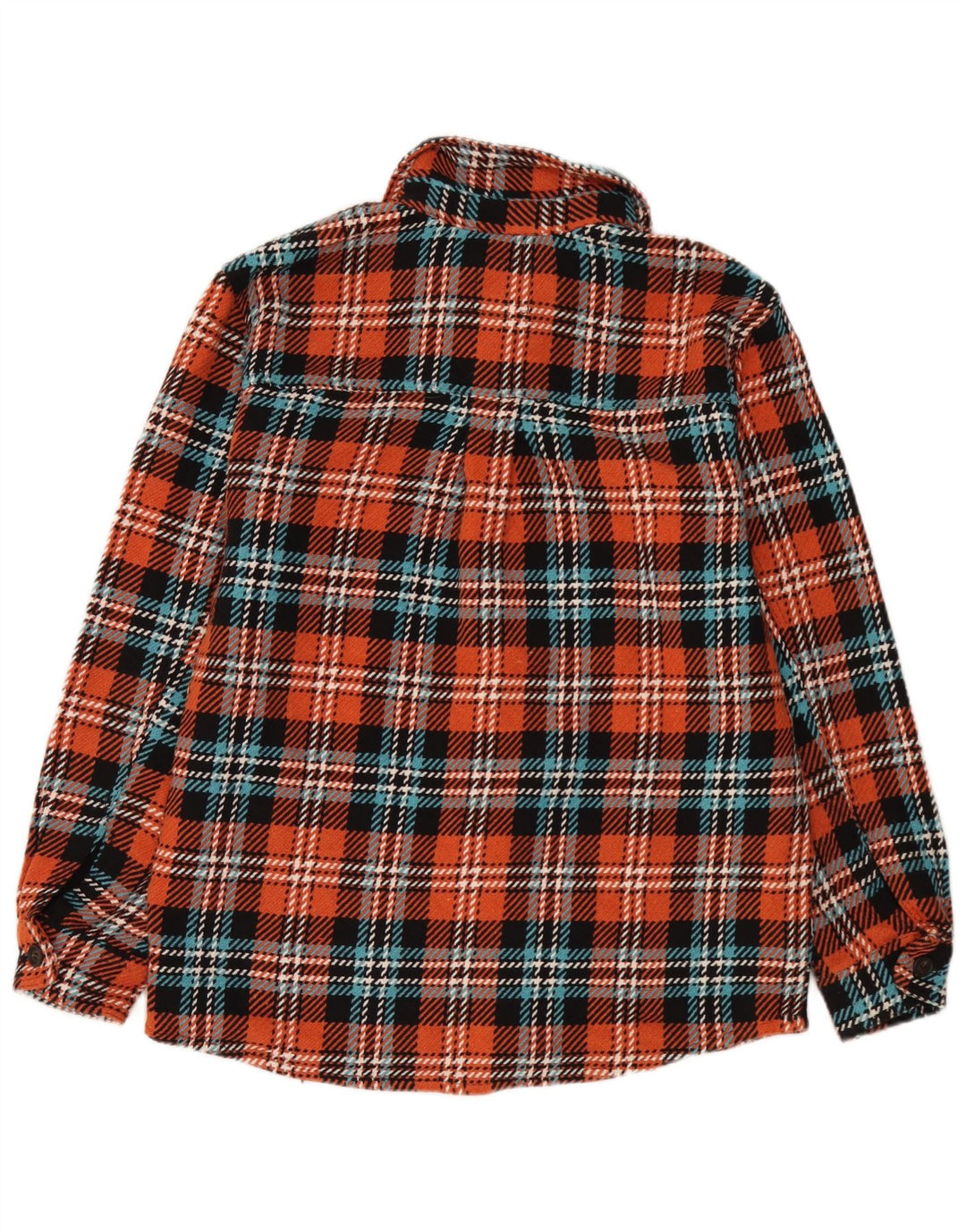 Zara Herren-Overshirt-Hemd, mittelgroß, mehrfarbig, kariert, Baumwolle