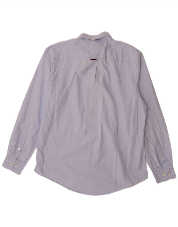 Tommy Hilfiger Herrenhemd, Größe L, Blau
