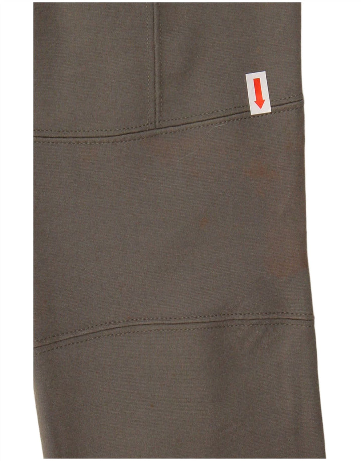 MASSIMO DUTTI Damen Skinny Freizeithose EU 36 XS W26 L29 Khaki Modal