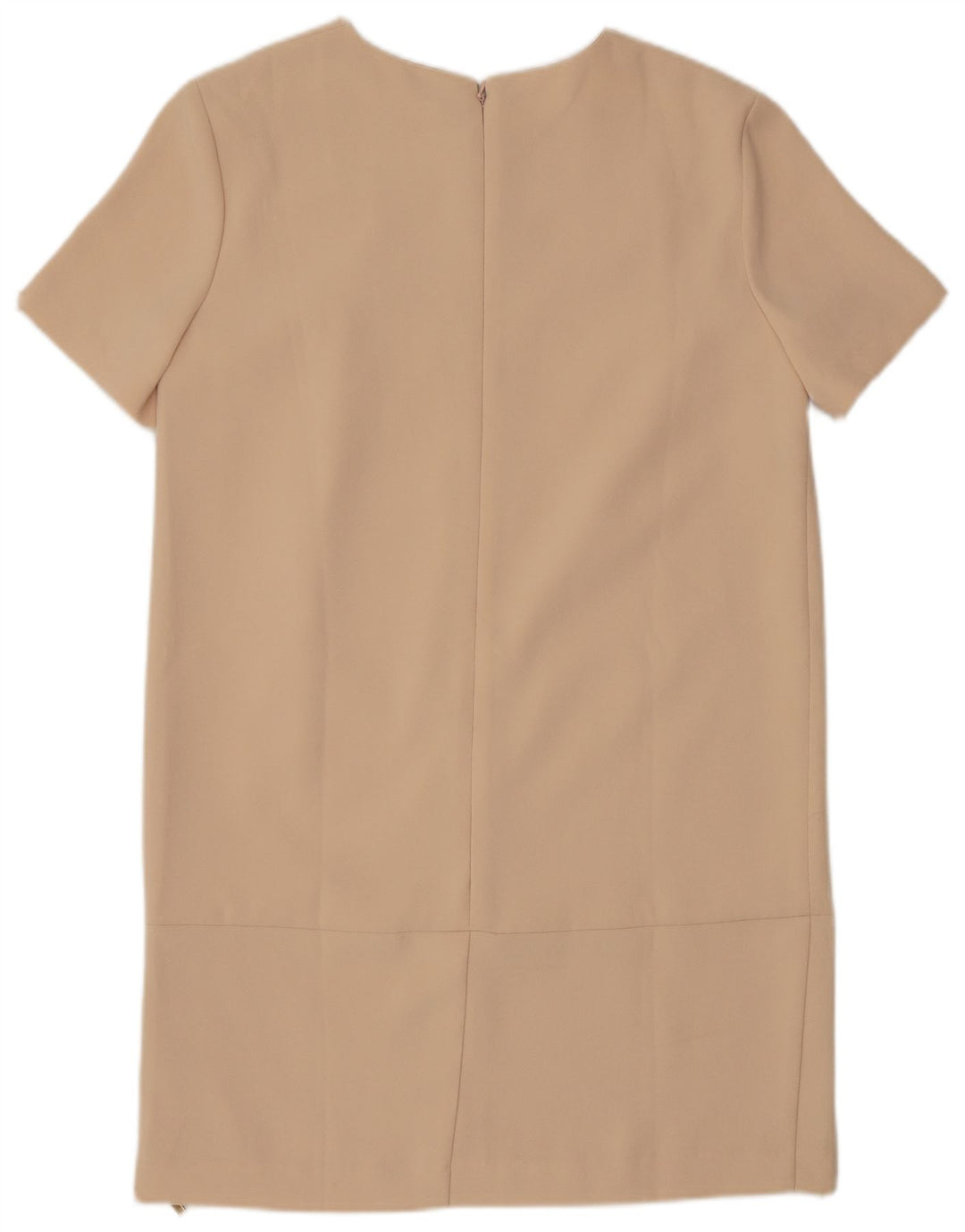 Elisabetta Franchi Damen Etuikleid IT 42 Medium Beige Polyester Classic