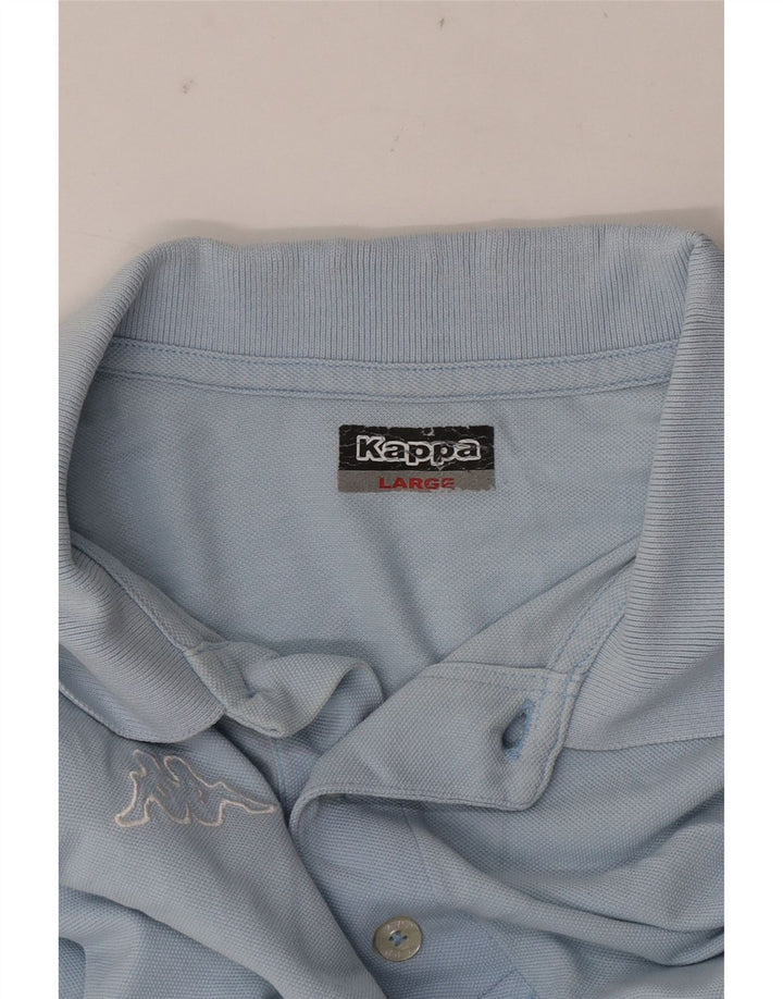 Kappa Herren Poloshirt Large Blau