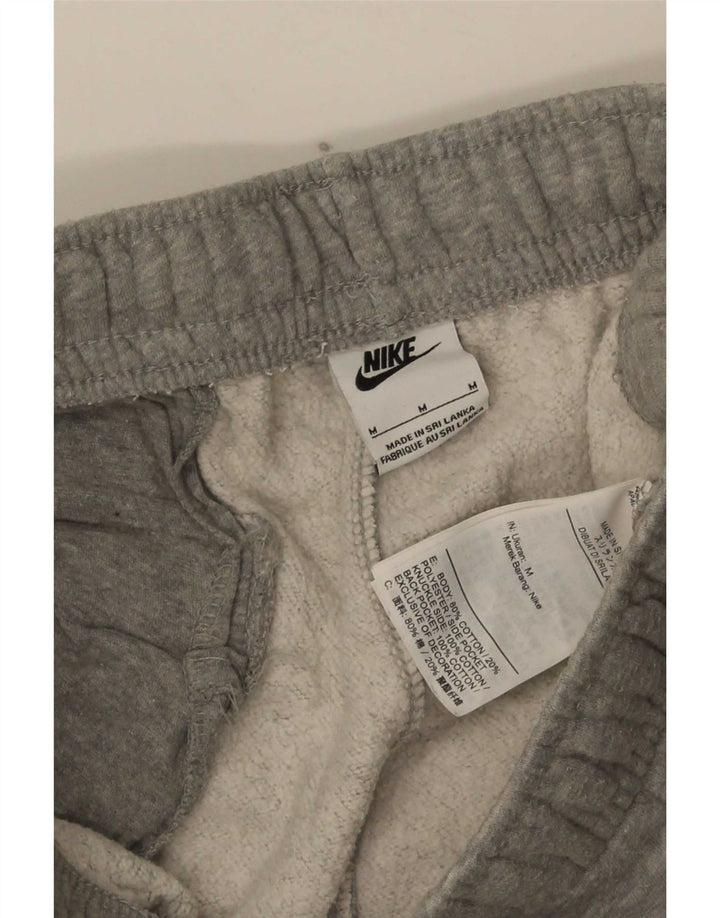 Nike Herren-Trainingshose aus mittelgrauer Baumwolle