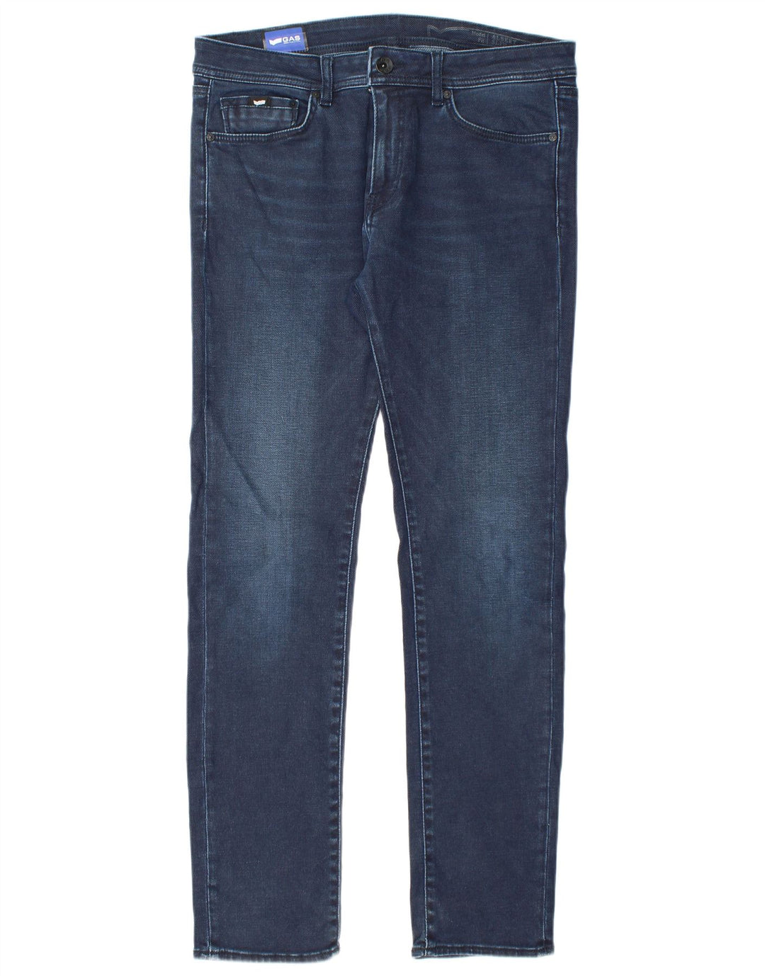 Gas Herren Slim Jeans W33 L32 Blau