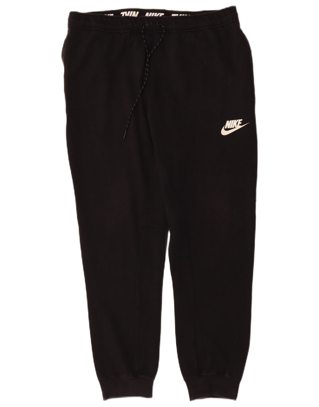 Nike Herren-Trainingshose, Jogginghose, Größe L, Schwarz, Baumwolle