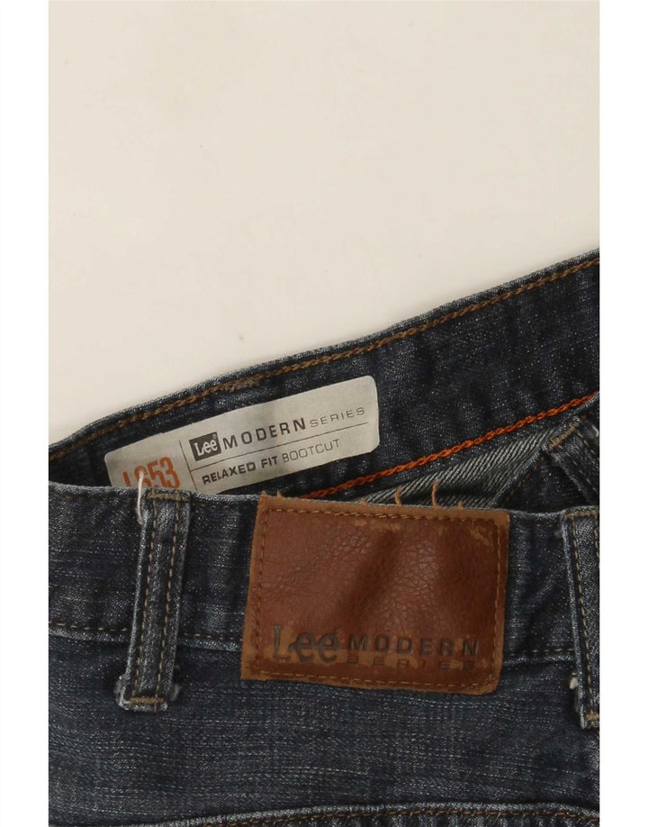 Lee Herren Modern Series Relaxed Fit Bootcut Jeans W38 L29 Blau