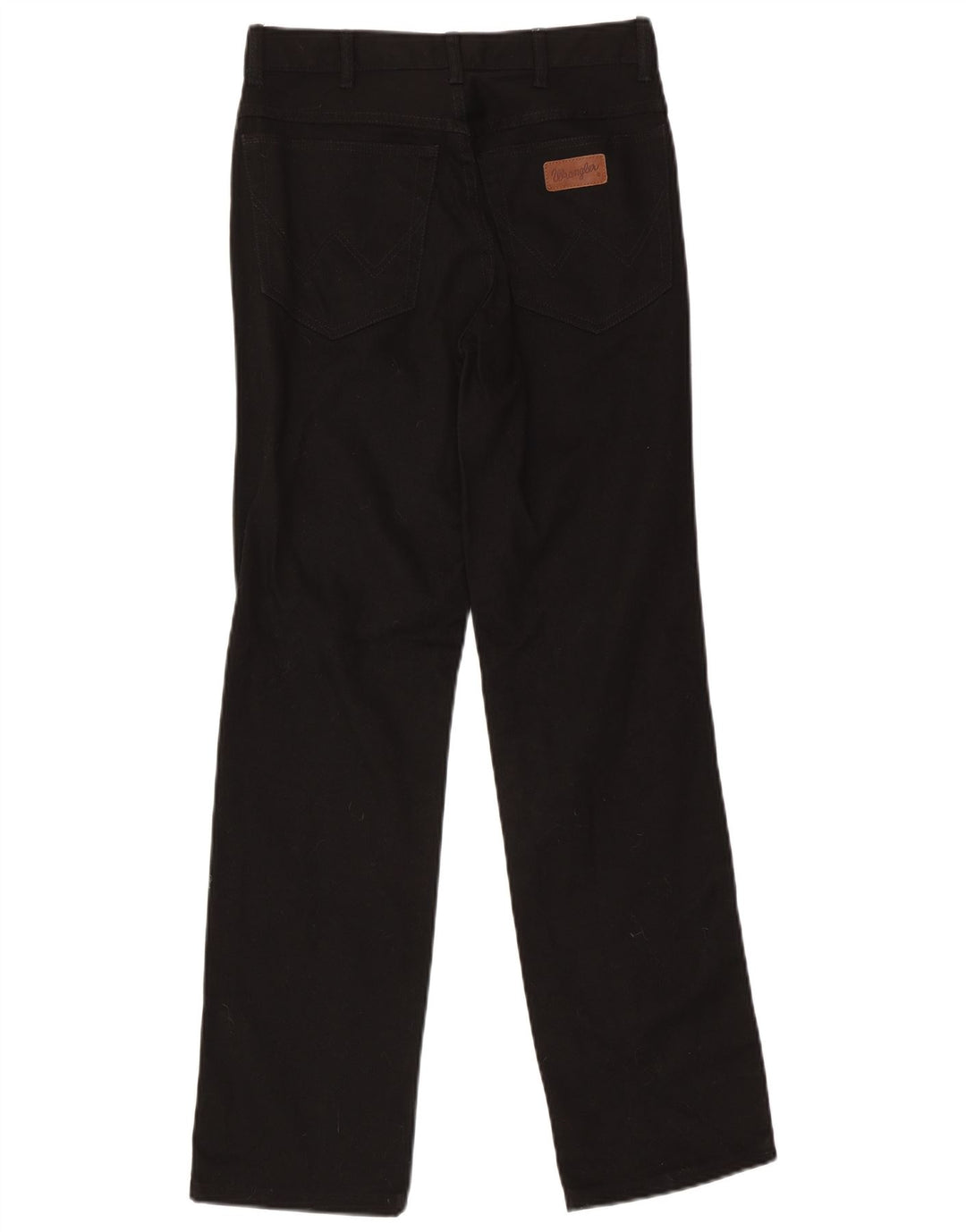 Wrangler Herren Straight Jeans W30 L31 Schwarze Baumwolle