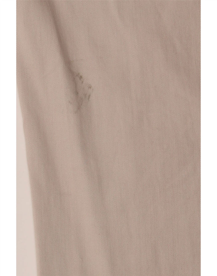 Zara Damen Slim Freizeithose EU 40 Medium W30 L32 Beige