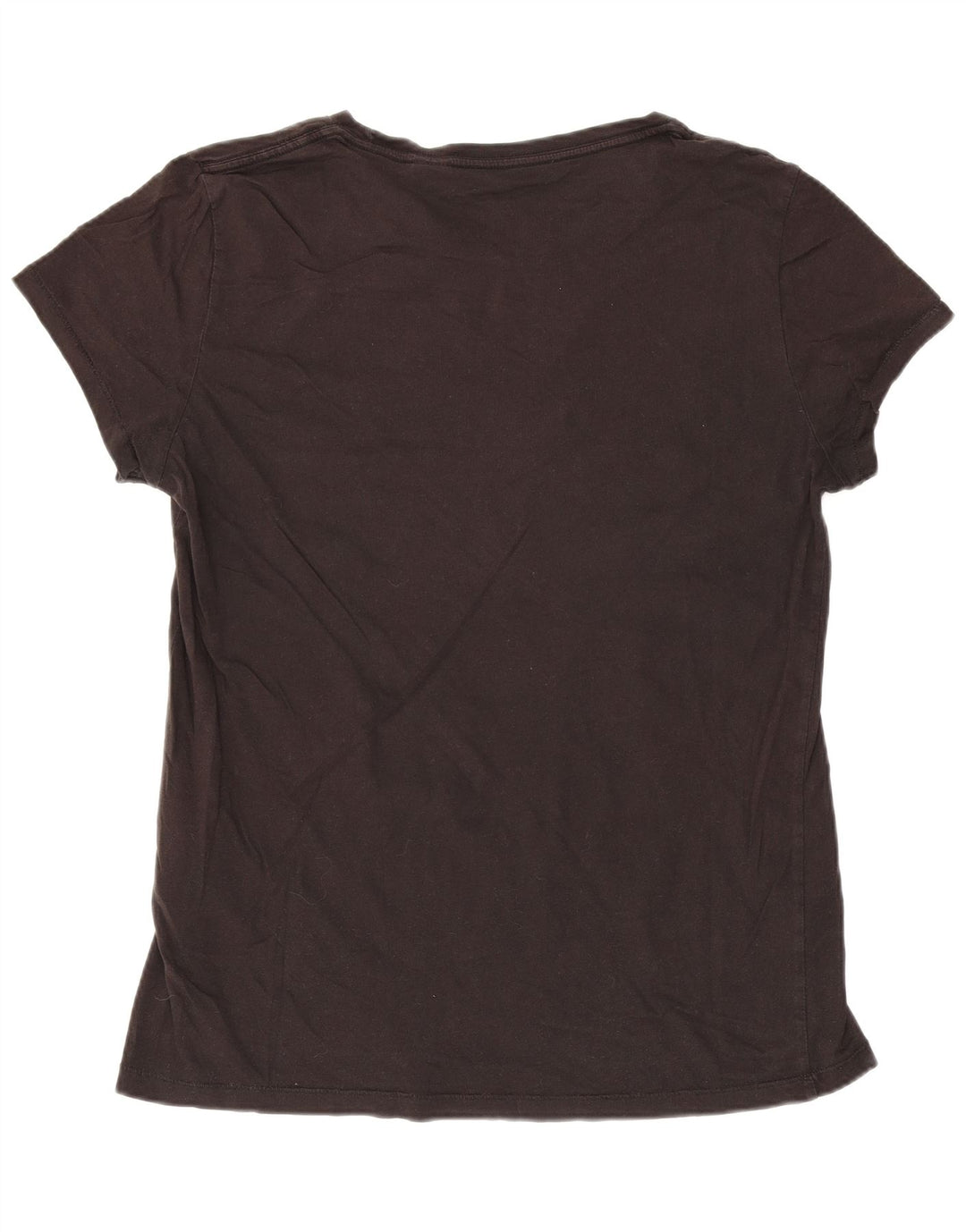Levi's Damen Grafik-T-Shirt-Oberteil UK 14 Large Schwarz