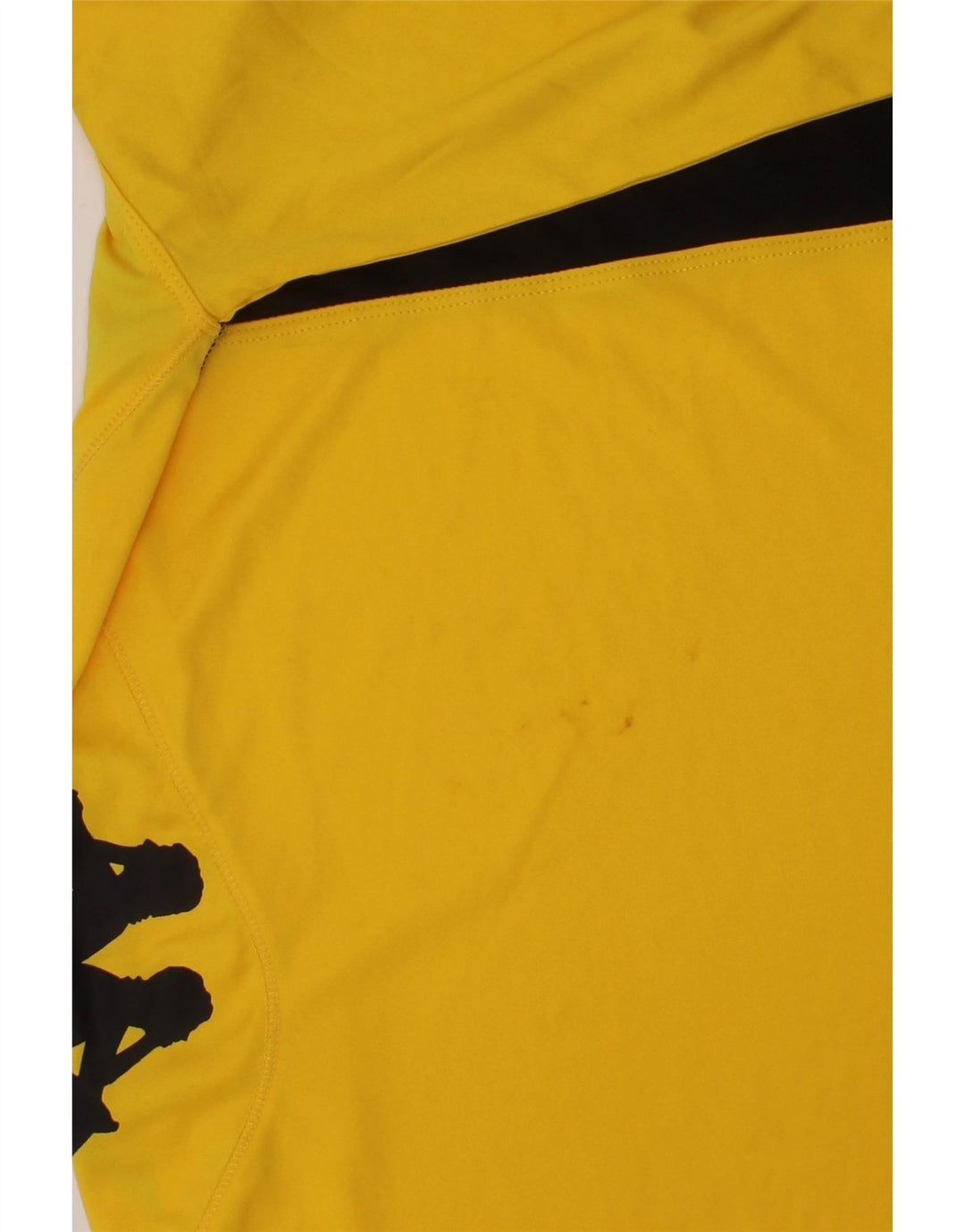KAPPA Boys Graphic Top Long Sleeve 13-14 Years Yellow Polyester Vintage Kappa and Second-Hand Kappa from Messina Hembry 