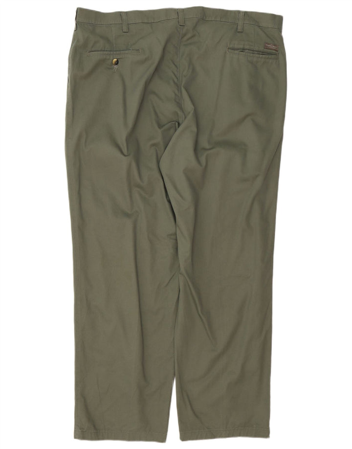 WRANGLER Herren Timber Creek Pegged Chino Hose W42 L30 Khaki Baumwolle