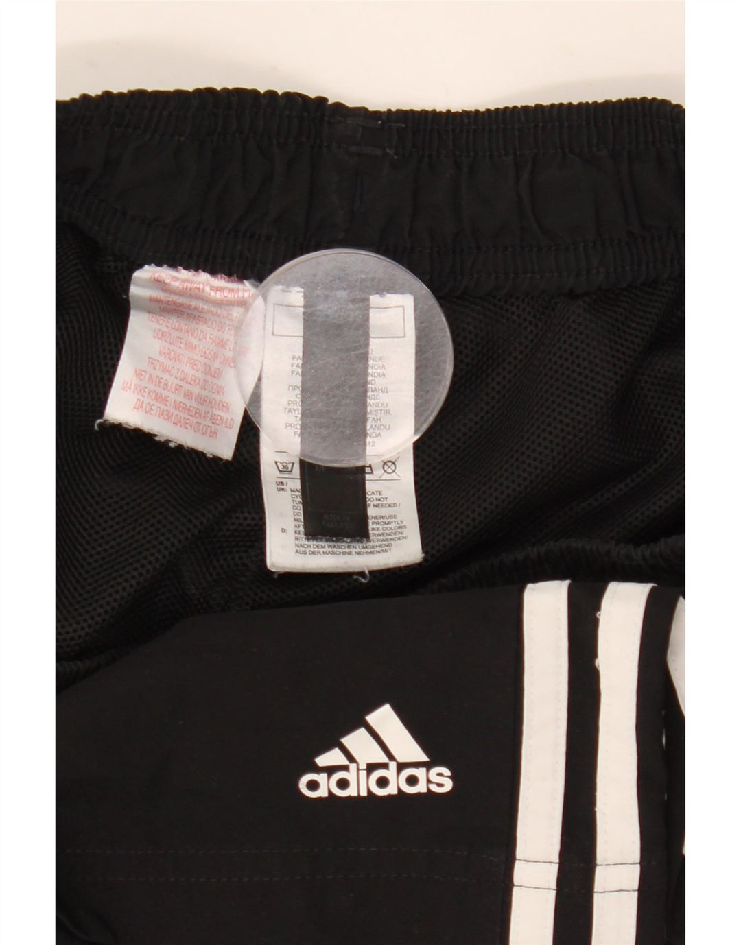 Adidas Jungen Aeroready Sportshorts 12–13 Jahre, schwarzes Polyester