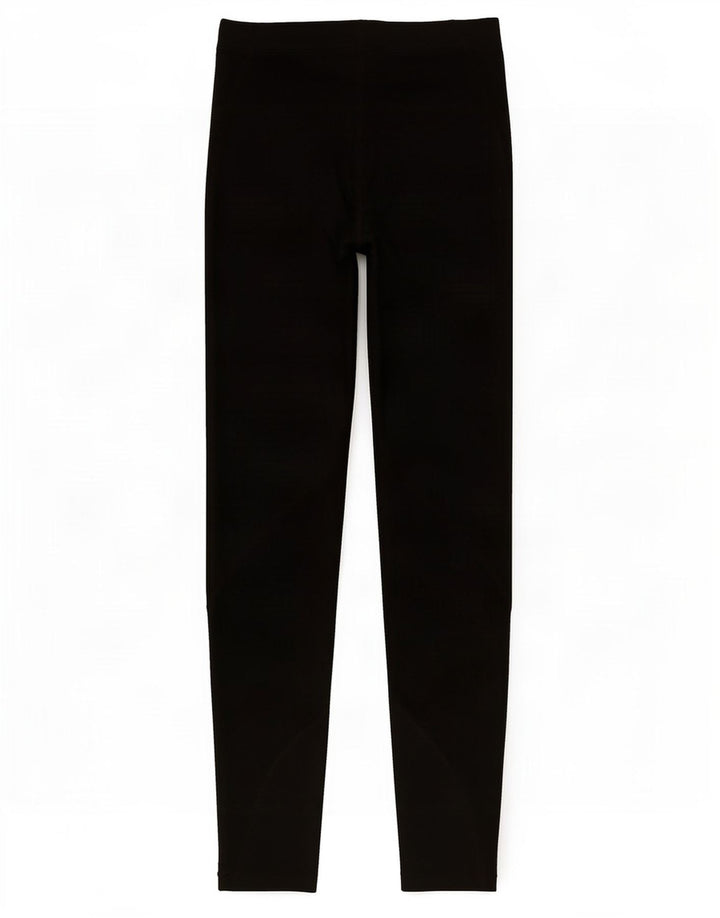 Nike Womens Graphic Leggings UK 8 Small Schwarz Polyester