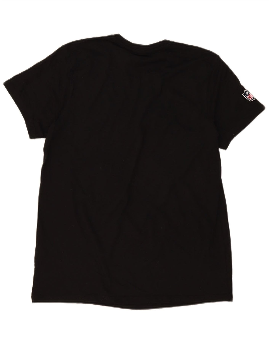 NFL Herren-Grafik-T-Shirt aus mittelschwarzer Baumwolle