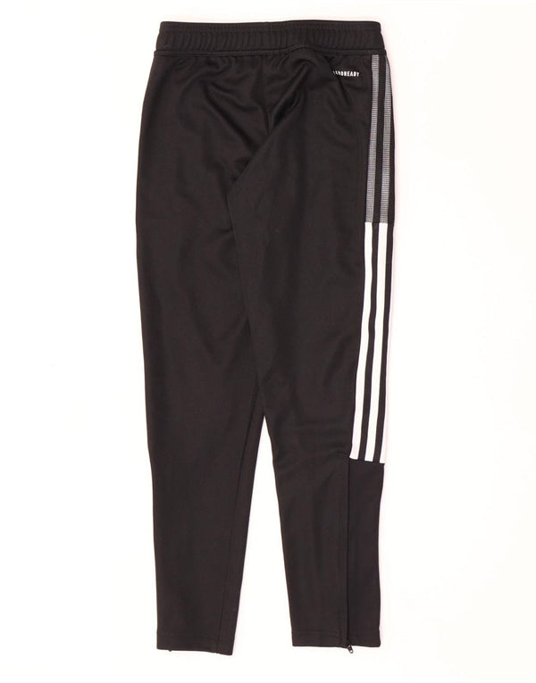 Adidas Jungen Aeroready Trainingshose 9–10 Jahre, schwarzes Polyester