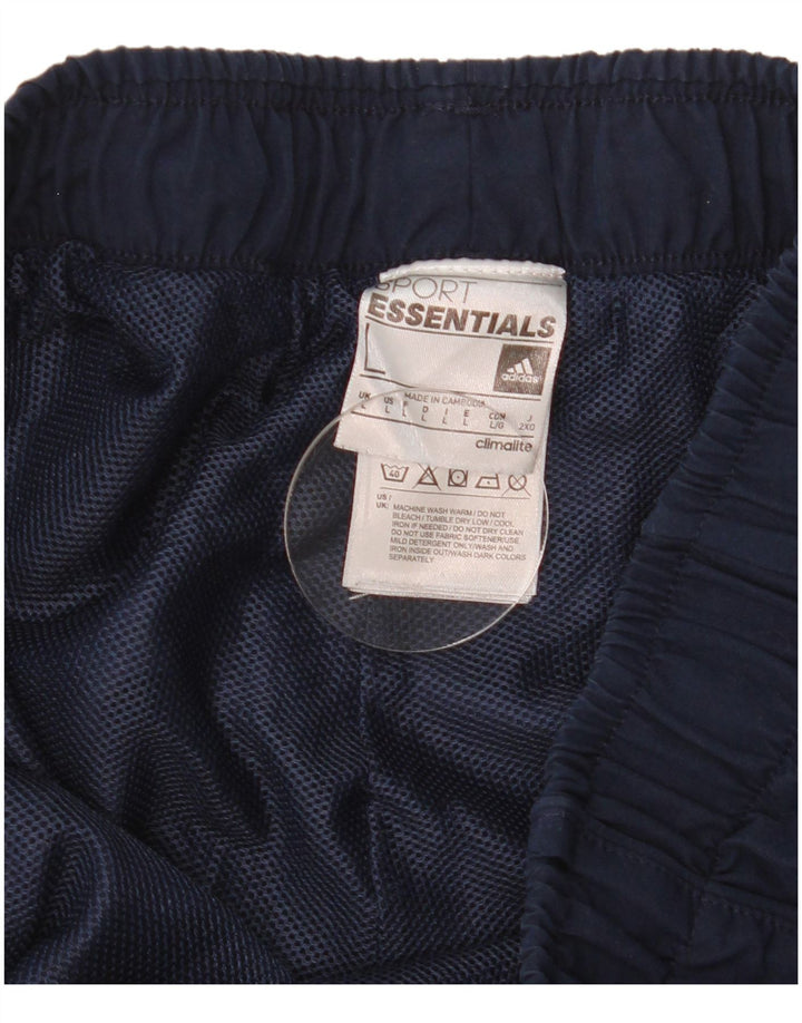 Adidas Herren Climalite Sport Shorts Large Marineblau Polyester