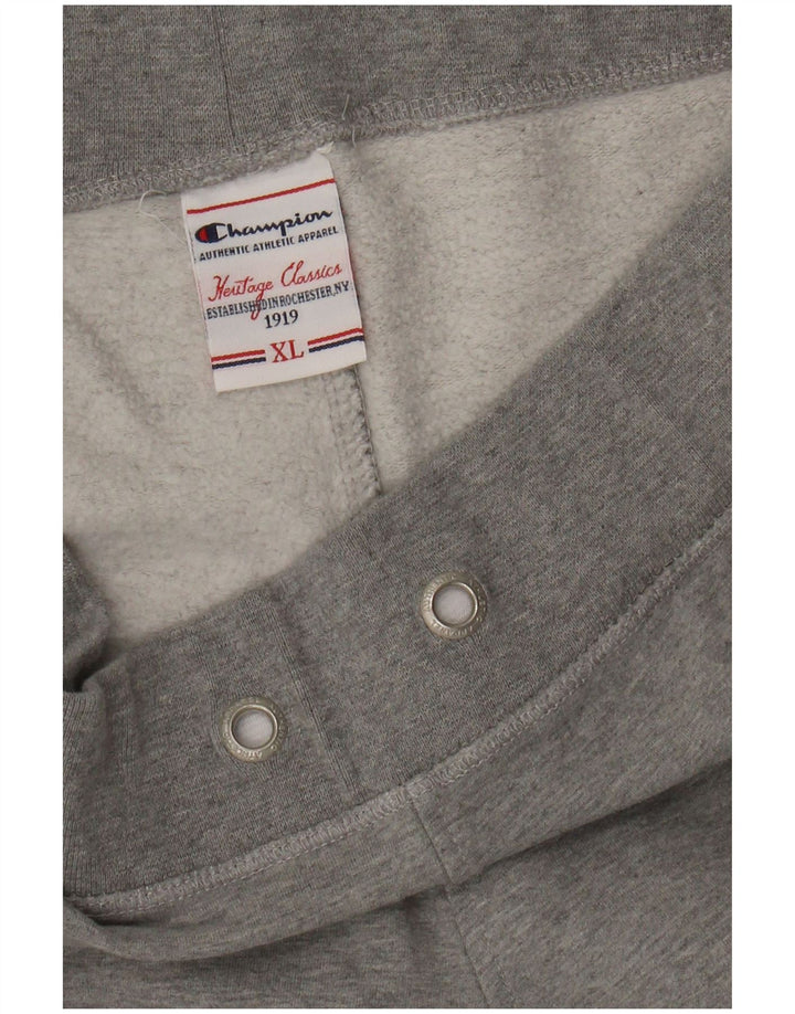 CHAMPION Womens Heritage Classics Tracksuit Trousers UK 18 XL  Grey
