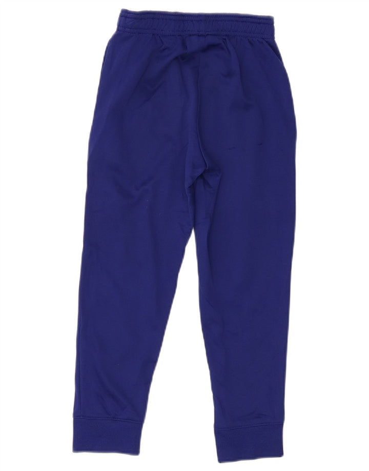 Reebok Jungen-Trainingshose, Jogginghose, 6–7 Jahre, Größe S, Blau, Polyester
