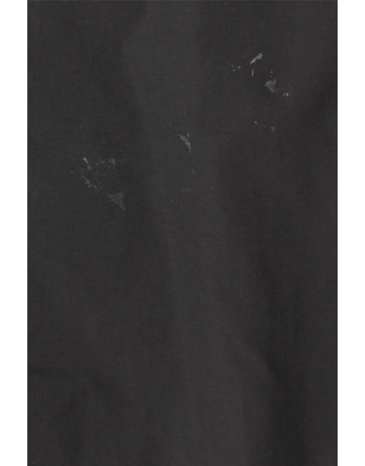 PUMA Herren Graphic Regenjacke UK 40 Large Schwarz Polyamid