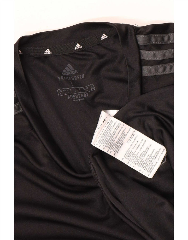Adidas Herren Aeroready T-Shirt Top Large Schwarz Polyester