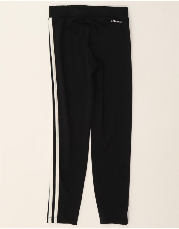 Adidas Mädchen Aeroready Leggings 9–10 Jahre, schwarzes Polyester