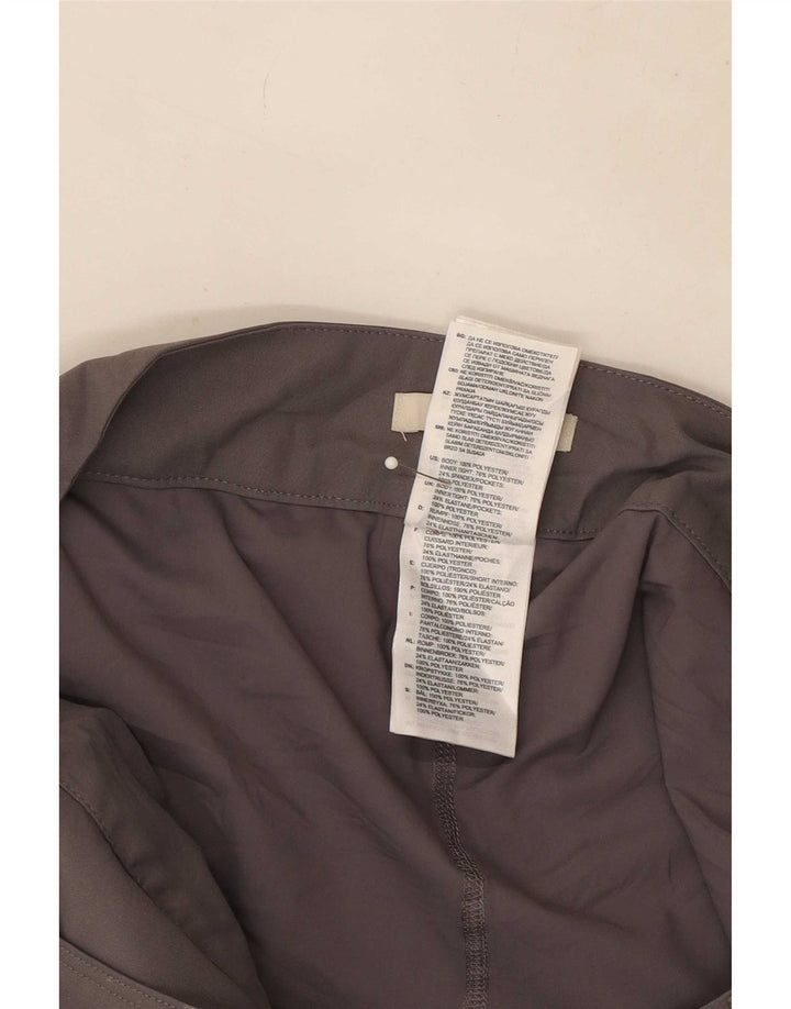 Adidas Damen Minirock UK 14 Large W32 Grau Polyester