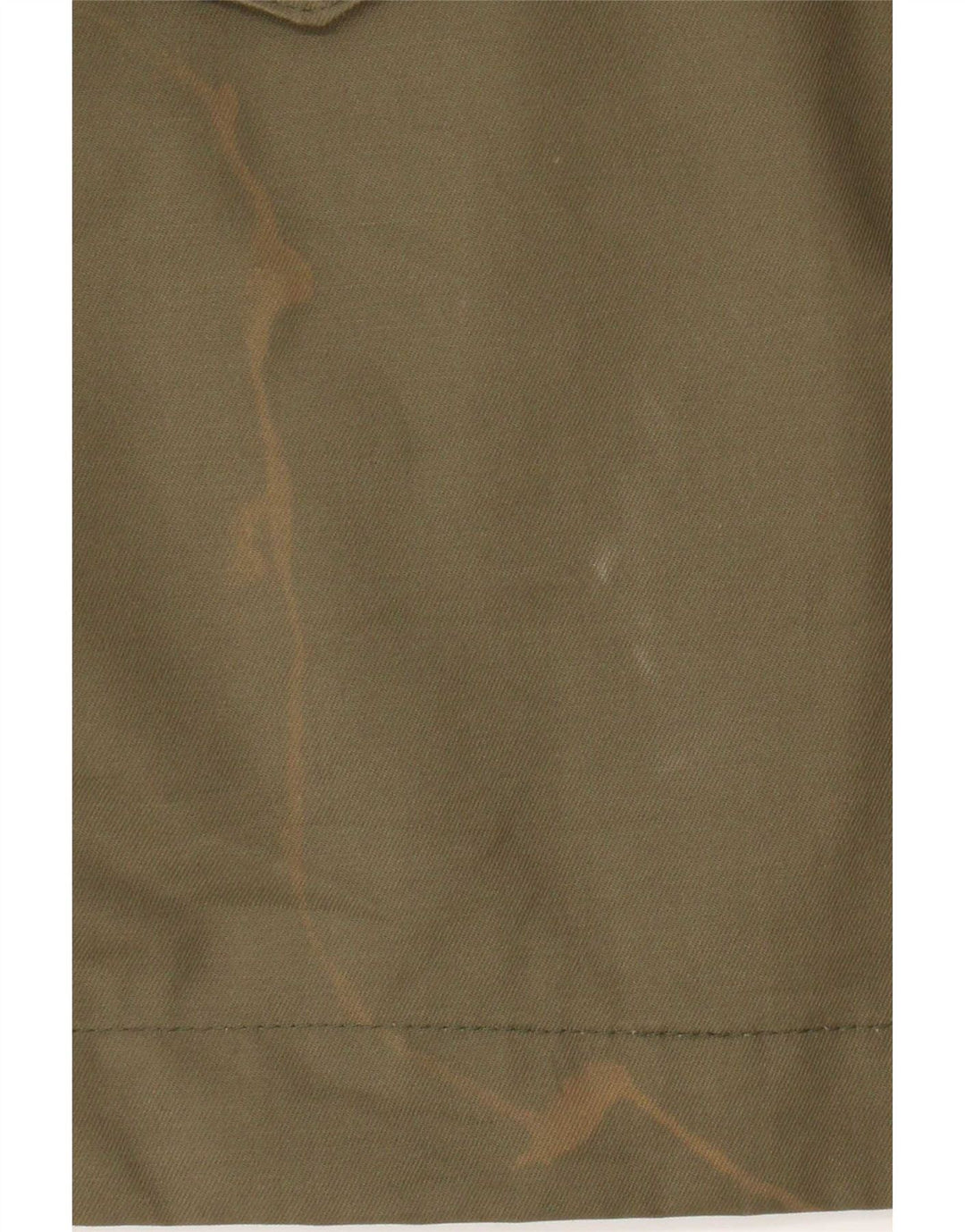 Vintage Herren Militärmantel IT 50 Große Khaki-Baumwolle