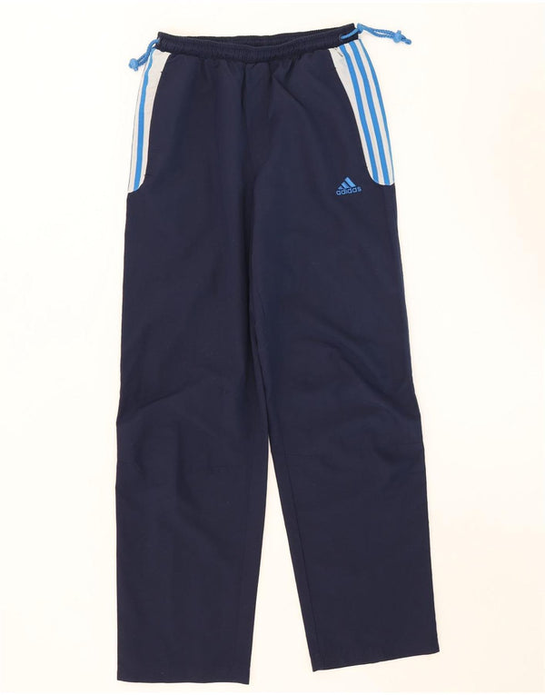 Adidas Trainingshose für Jungen, 15–16 Jahre, marineblaues Farbblock-Polyester