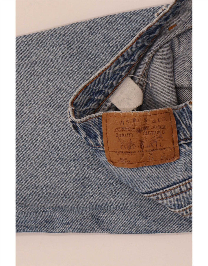 Levi's Damen 550 Tapered Jeans W26 L26 Blau