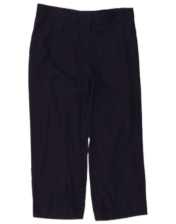 Marks & Spencer Damen gerade Chino-Hose, UK 18, XL, W38, L27, Marineblau