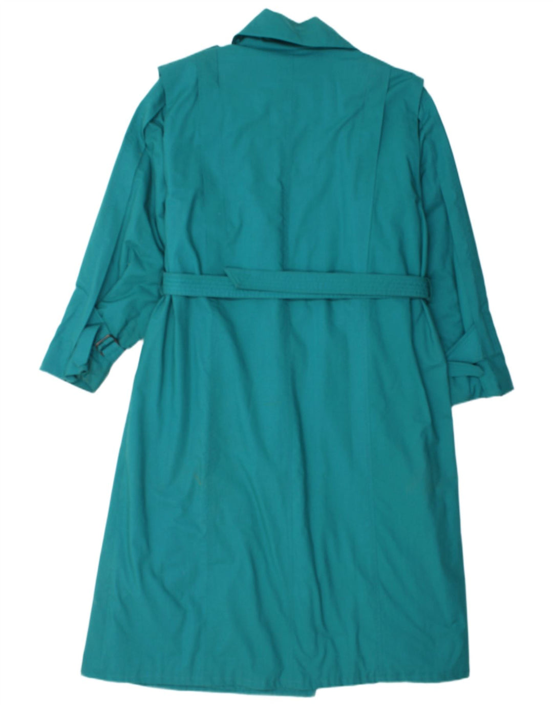 NINO Damen Trenchcoat UK 14 Large Türkis Polyester