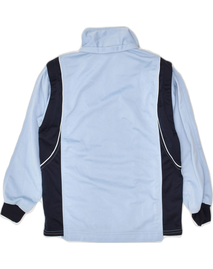 KAPPA Boys Tracksuit Top Jacket 9-10 Years Blue Colourblock Polyester | Vintage Kappa | Thrift | Second-Hand Kappa | Used Clothing | Messina Hembry 
