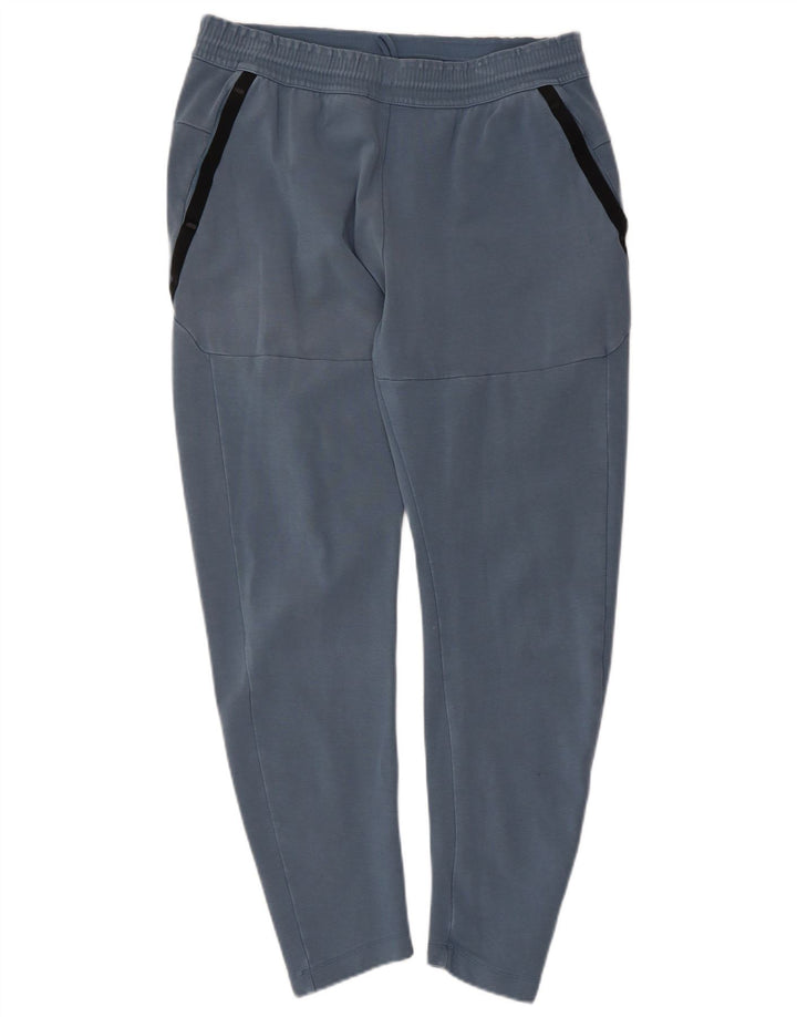 NIKE Herren-Trainingshose aus mittelblauer Colourblock-Baumwolle