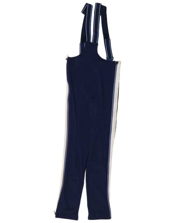 Asics Damen Italia Latzhose Skihose UK 18 XL Marineblau Farbblock