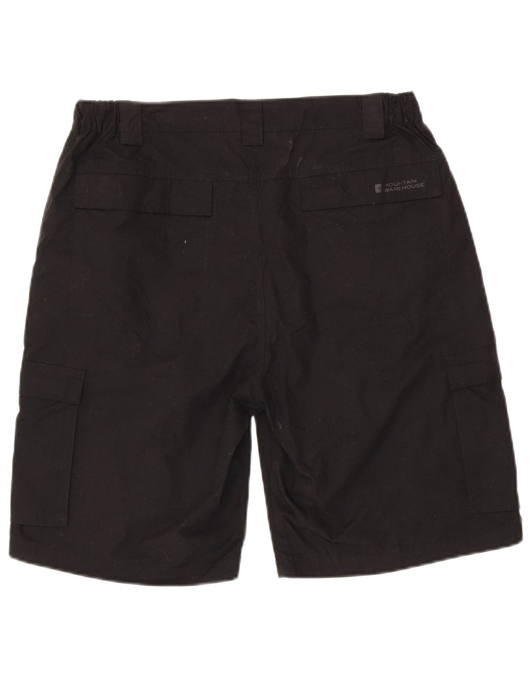 MOUNTAIN WAREHOUSE Herren Cargoshorts W34 Große schwarze Baumwolle