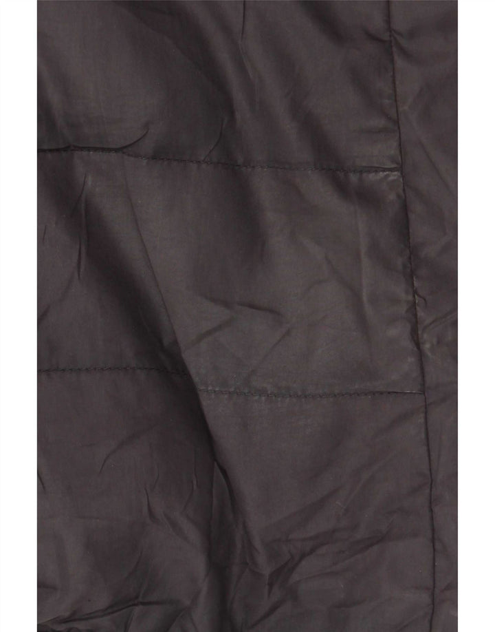 Roxy Damen Wattierte Jacke UK 14 Large Schwarz Polyester
