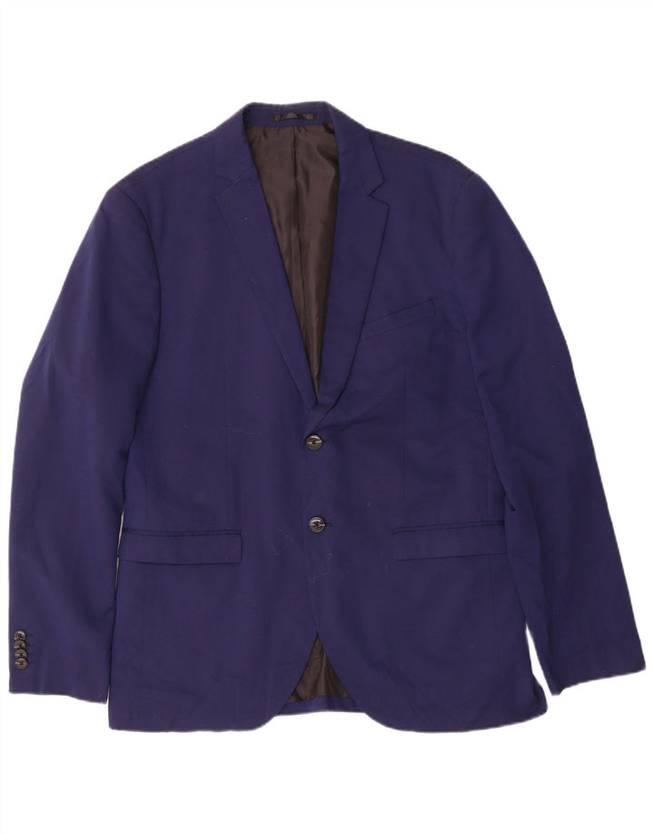Jack & Jones Herren 2 Knopf Super Slim Blazer Jacke IT 52 XL Marineblau