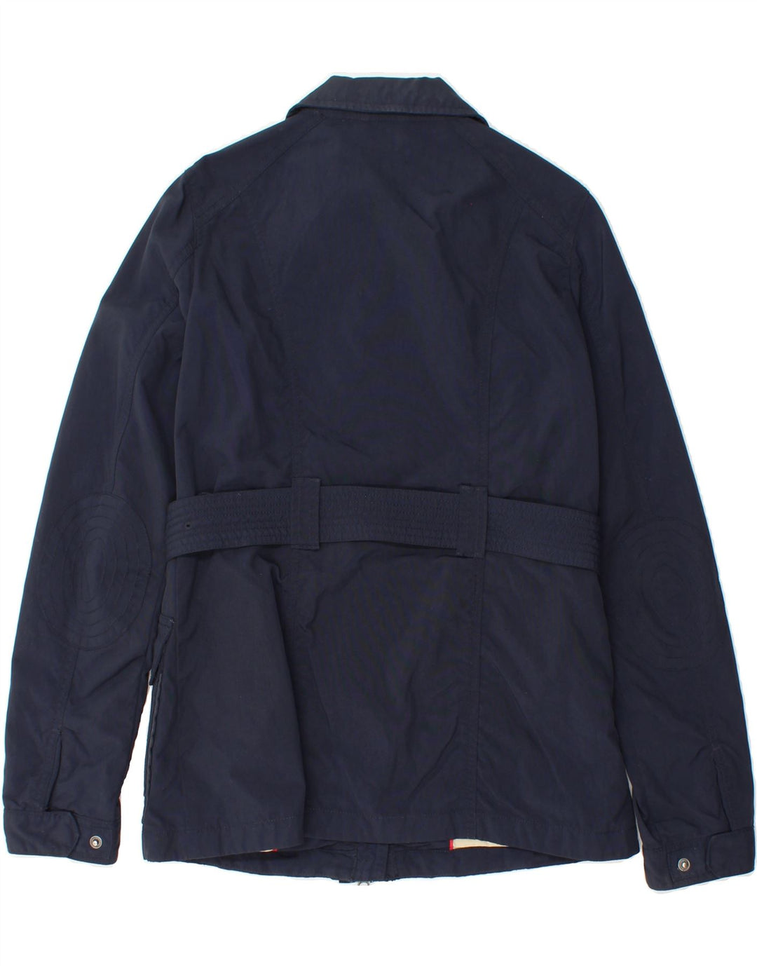 TOMMY HILFIGER Womens Utility Jacket UK 10 Small Blue Nylon Vintage Tommy Hilfiger and Second-Hand Tommy Hilfiger from Messina Hembry 