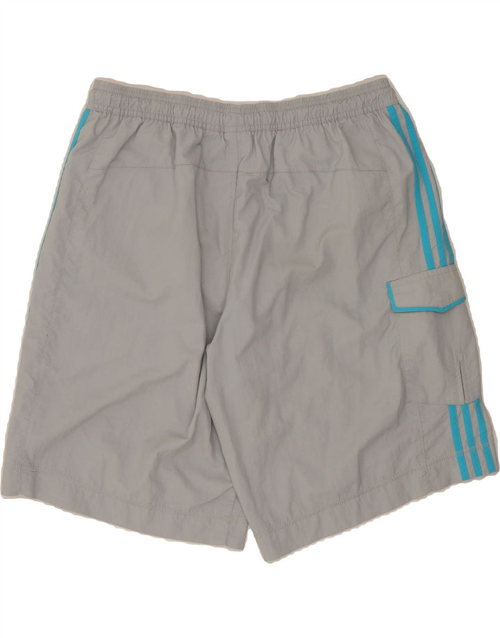 ADIDAS Mens Sport Shorts XL  Grey Polyamide Vintage Adidas and Second-Hand Adidas from Messina Hembry 