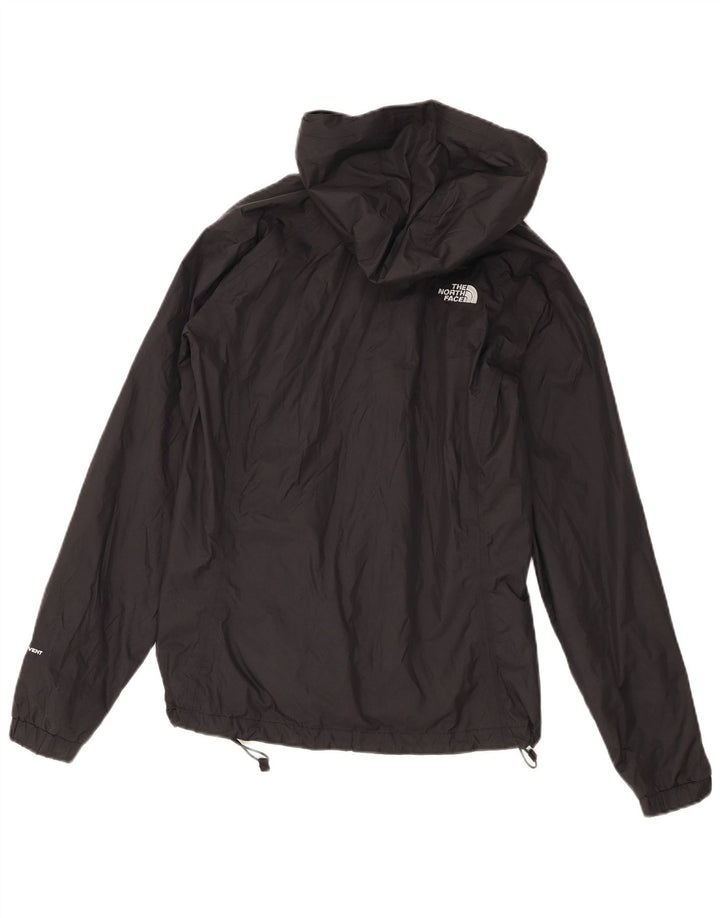 The North Face Damen-Regenjacke mit Kapuze, UK 10, Größe S, schwarzes Nylon